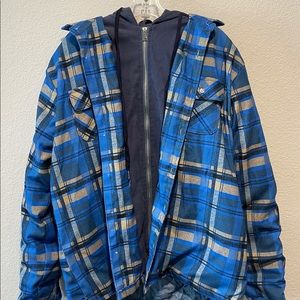 Blue Flannel Jacket